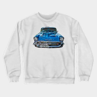 1957 Chevrolet BelAir 2 Door Hardtop Crewneck Sweatshirt